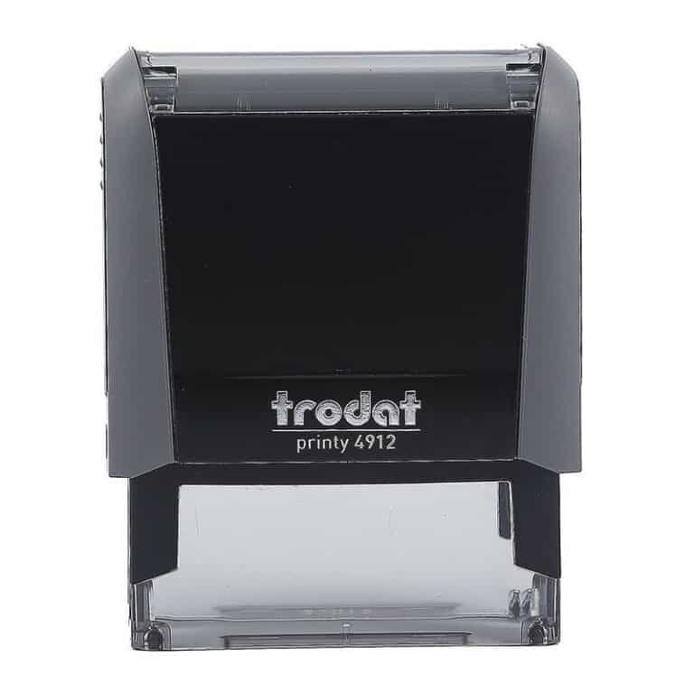 Sello Automático Trodat Printy 4912 - Texto 'Erledigt', 47x18 Mm, Tinta Bicolor | Recargable, Ecológico