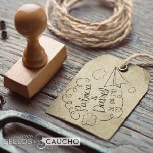 Avion Papel - 45x34 mm.