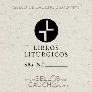 Sellos personalizados 35x35 mm.